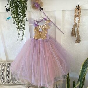 Lavender Butterfly Fairy Costume